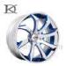 24 Inch Car 3 Piece Forged Wheels / 3Pc Forged Wheels OEM Replacement