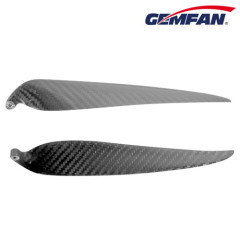 2 blades 1910 Carbon Fiber Folding rc model aircraft Props for Fixed Wings
