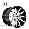 15 " One Piece Forged Wheels / Concave Cast Alloy Wheels With Chrome