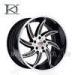 Auto Luxury Concave Forged Wheels 20" Black Concave Rims Machined