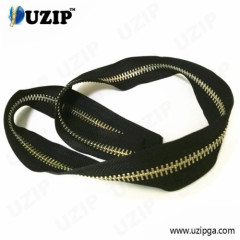 no.10 heavy brass chain with Y teeth zipper