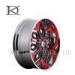 7.5 X 18 Inch Car Racing Wheels Rims Lightweight Welded With 5 Hole