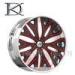 High Strength Machined Car Racing Wheels Aluminum Hyper Silver Painting