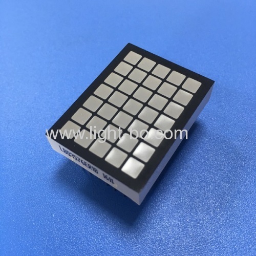 5*7 Square dot matrix led display 3.5mm ultra red for elevator floor number indicator