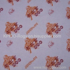 36 gsm huamburger wrapping paper