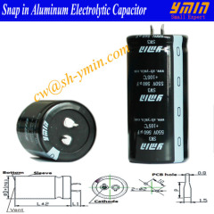 450V 470uF Capacitor 105C 3000 Hours Snap in Aluminium Electrolytic Capacitor RoHS