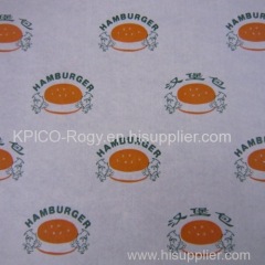 greaseproof paper for wrapping oily food