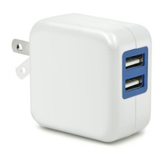 USB type dual port usb charger wall mounted 5v 2a 2.1a 2.4a with folding plugs