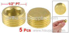 Brass Socket head plug