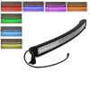 50Inch 288w Offroad led light bars for Truck led warning lights remote control strobe lights Led lights with RGB Halo