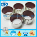 DU Oilless Bushing DU/DX teflon bronze harden steel bushing Du Bushing For Auto Parts Oilless bushes CopperColor DU Bush