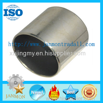 DU Bushing Metric Or Inch Bronze Based Bearing Carbon Steel Stainless Steel Bushing With PTFE Teflon Bush