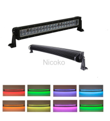 20Inch 120w Cree Led light bar for truck (DUAL ROW | BLACK SERIES) 4D Lens