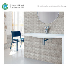 Decorative Glazed 3d Tile Ceramic Wall Tiles For Bathroom