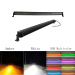 52" 300W Straight White Amber lights LED Lights with RGB halo led Bar Off Road Driving Lights Led Fog Lighting