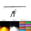 Led light bar 52&quot; 300W White housing Curved White&Amber lights LED Lights flashing lights with ColorMorph RGB halo
