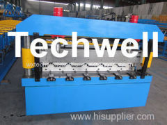 Metal Roof Sheet Roll Forming Machine Roofing Sheet Making Machine With 20 Forming Stations