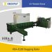 PLC Control Automatic Sawdust Wood Shavings Press Baler/Wood Sawdust Bagging Baler Machine