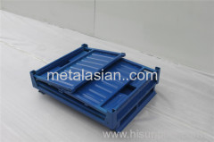 Factory Outlet Stackable Turnover Box Best Price Metal Logistics Container Foldable Storage Cage China Wholesale