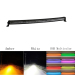 42" 240W Curved White Amber lights LED Lights with RGB halo Off Road Lights IP67 Waterproof with Mounting Bracket