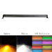42" 240W Straight White&Amber lights LED Lights with ColorMorph RGB halo Spot Beam Waterproof Mount for SUV Boat Offroad