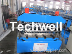 0.18mm Galvanised Corrugated Steel Sheet Roll Forming Machine Exported To Malawi