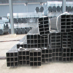 mild steel ms carbon black steel rectangular hollow section pipe tube in China Dongpengboda