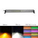 32" 180W Straight White&Amber lights LED Lights with ColorMorph RGB halo Super Bright for Truck SUV Boat Lamp
