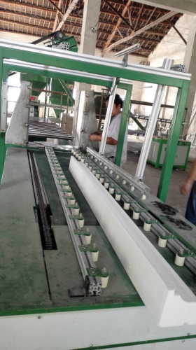 EPS Foam Plastic Decorative Cornice Coating machine-good performance