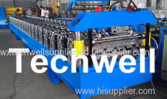 Standard 686mm IBR Sheet Roll Forming Machine With PLC Control System
