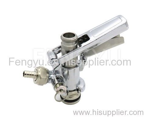 U type keg coupler