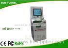 Industrial Self Service Check In Kiosk Station 19 Inch LCD Monitor