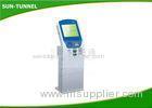 Lobby Self Service Bill Payment Kiosk With Cash / Coin Acceptor And Dispenser