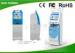 Cash Payment Financial Services Kiosk With Credit Card & Barcode Reader