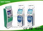 19 Inch Touchscreen Financial Services Kiosk With Cash Acceptor Indoor Application