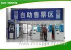 Lobby Style Dual Screen Ticket Vending Kiosk With Printer & Card Reader