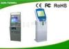 17'' Touch Screen Information Kiosk Self Service Machine A4 Paper Printing Avaliable