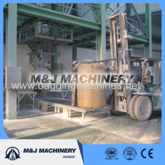 bulk bagging machine for 1000 kg soybean meal zeolite flour