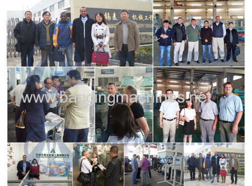 m&j machinery packing soda ash into valved bags machine Sodium carbonate powder valve weighing and packing machine