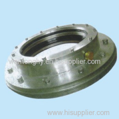 rudder pintle seeling apparatus oil seal apparatus