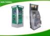 Interactive Information Dual Screen Kiosk All In One With Coin Dispenser / Card Reader