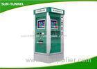 Bus Station Cash Acceptor Payment Ticket Vending Machine With Touch Screen