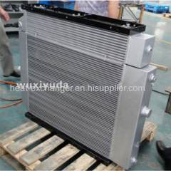 Oil cooler for air compressor high quality aluminum plate fin heat exchanger Chind leading heat exchanger manufacturer