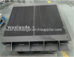 Water cooler for wind power generator oil cooler air cooler plate fin heat exchanger