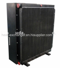 Water cooler for wind power generator oil cooler air cooler plate fin heat exchanger