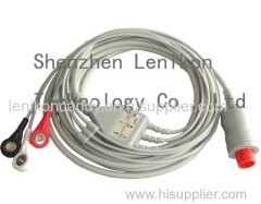 Bionet 3lead Snap ECG Cable