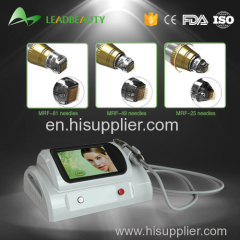 Fractional rf microneedle wrinkle removal and scar removal and stretch marks removal beauty machine