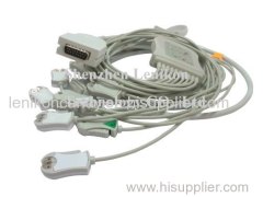 Burdick 10 leads ECg Cable Cilp(AHA)