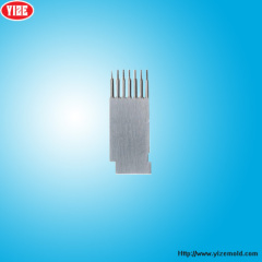 China precise connector core pin manufacturer/Connector mould part manufacturer