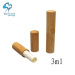 FACY 3ml eco empty wood lip balm stick container tube